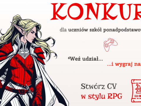 Gamer CV – konkurs dla uczniów szkół ponadpodstawowych