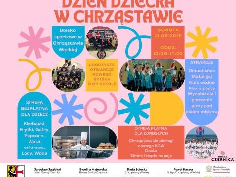 Dzień Dziecka pełen atrakcji w Chrząstawie Wielkiej!