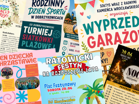 Nadchodzi wyjątkowo aktywny weekend w Gminie Czernica!