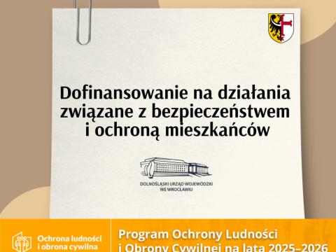Ponad milion złotych dla bezpieczeństwa mieszkańców Gminy Czernica!