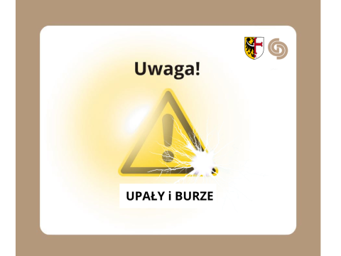 Ostrzeżenia meteorologiczne – upał (2. stopień) i burze (2. stopień)