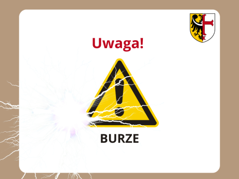 Ostrzeżenie meteorologiczne – burze (2. stopnia)
