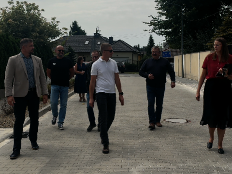 Zakończyła się przebudowa kluczowego odcinka ul. Porzeczkowej w Kamieńcu Wrocławskim