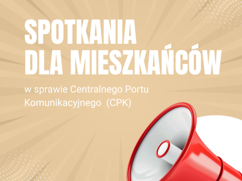 UWAGA - WAŻNA INFORMACJA DOTYCZĄCA CENTRALNEGO PORTU KOMUNIKACYJNEGO (CPK)