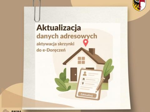 Aktualizacja danych adresowych podatników i e-Doręczenia decyzji podatkowych