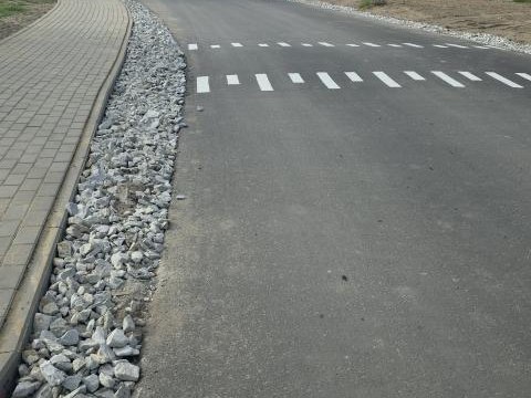 Ulica Piaskowa w Gajkowie już gotowa