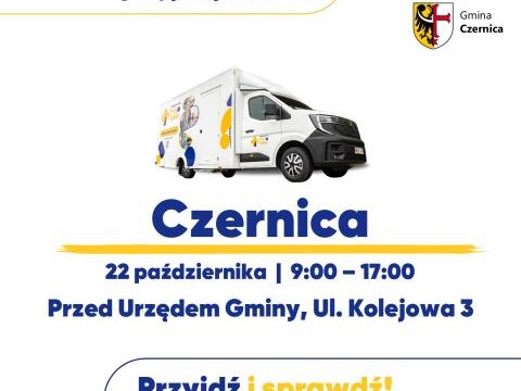 Mobilne Centrum Konsultacji – Pharmabus w Gminie Czernica