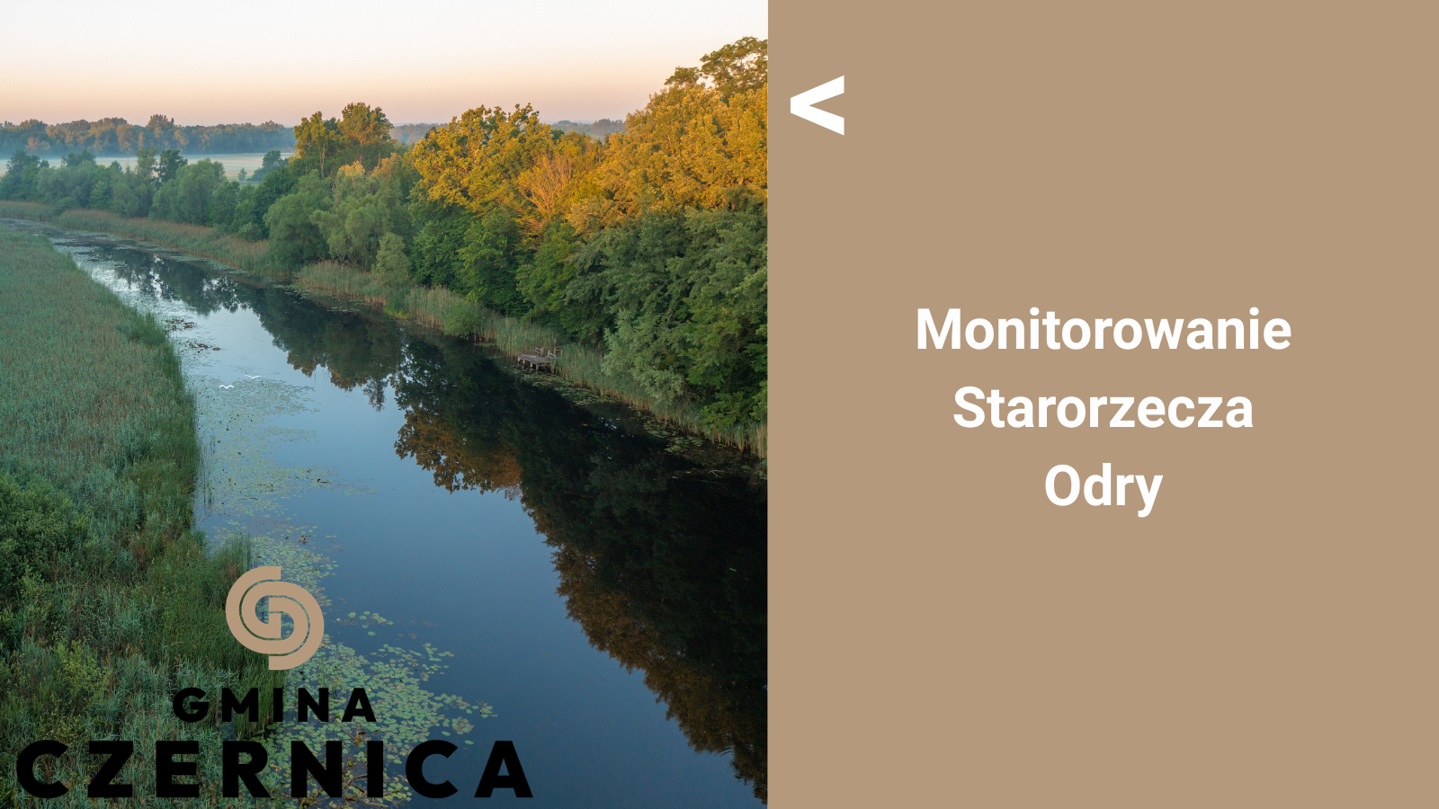 Monitorowanie  starorzecza Odry