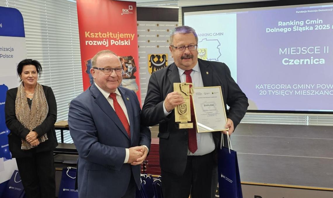 Gmina Czernica na podium!